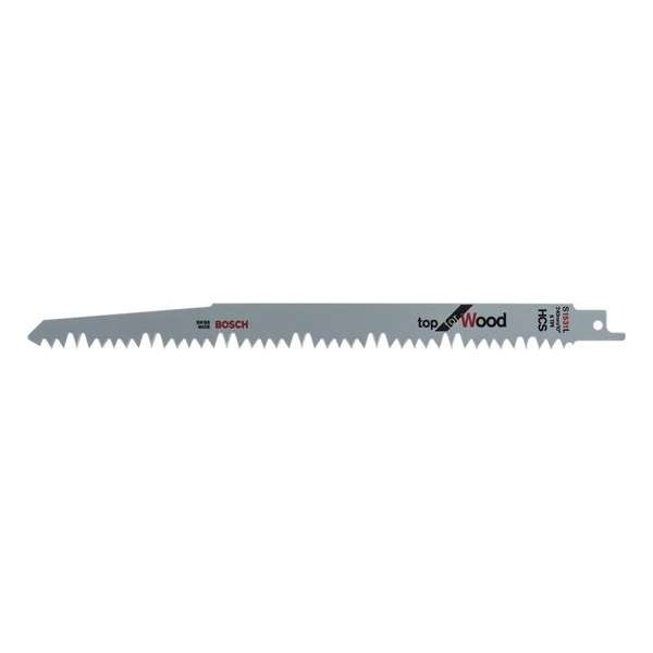 Bosch Reciprozaagblad S 1531 L 190mm grof hout - 5 stuks Bosch Reciprozaagblad S 1531 L 190mm grof hout - 5 stuks