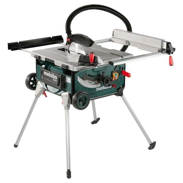 Metabo TS 254 Zaagtafel op uitklapbaar onderstel - 2000W - 254 x 30mm Metabo TS 254 Zaagtafel op uitklapbaar onderstel - 2000W - 254 x 30mm