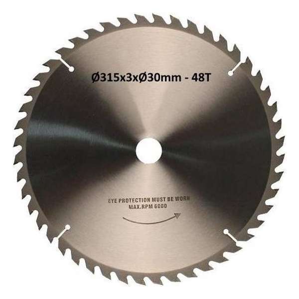 Hofftech Zaagblad Cirkelzaag 315 mm, 48 tanden Hofftech Zaagblad Cirkelzaag 315 mm, 48 tanden