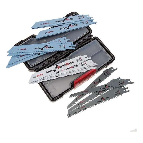 Bosch zaagbladen recipro 20pc ToughBox Top Bosch zaagbladen recipro 20pc ToughBox Top