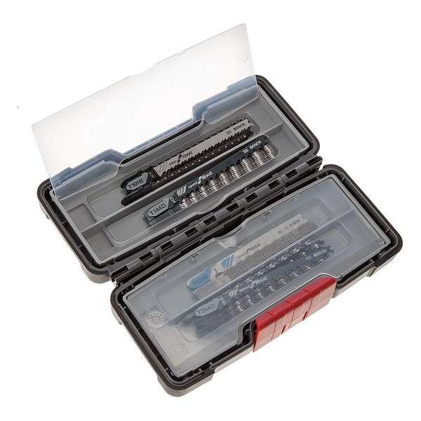 Set zaagbladen decoupeer 40pc ToughBox W Set zaagbladen decoupeer 40pc ToughBox W