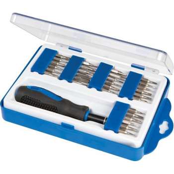 Silverline 633956 31-delige Schroevendraaier-/bitset