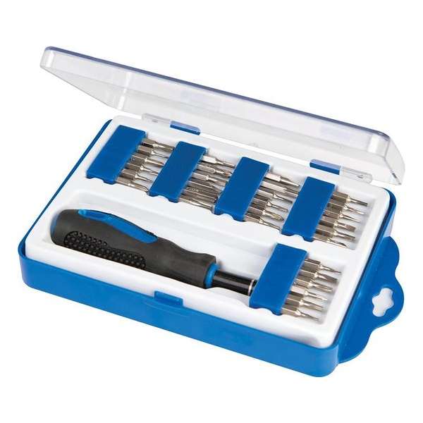 Silverline 633956 31-delige Schroevendraaier-/bitset Silverline 633956 31-delige Schroevendraaier-/bitset