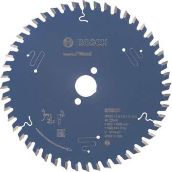 BOSCH 2608644018 Cirkelzaagblad Expert voor hout 160x20 - 48 tanden