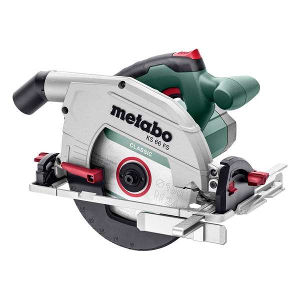 Metabo KS 66 FS-M Cirkelzaag in MetaBox - 1500W - 190mm Metabo KS 66 FS-M Cirkelzaag in MetaBox - 1500W - 190mm