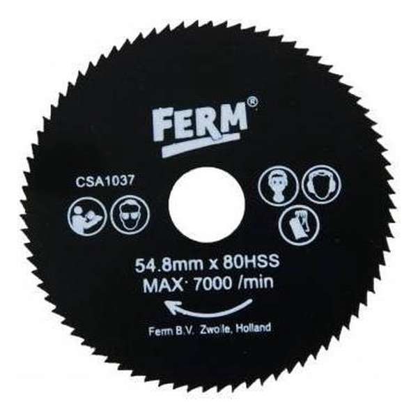 FERM CSA1037 Precisie-zaagblad 80HSS FERM CSA1037 Precisie-zaagblad 80HSS