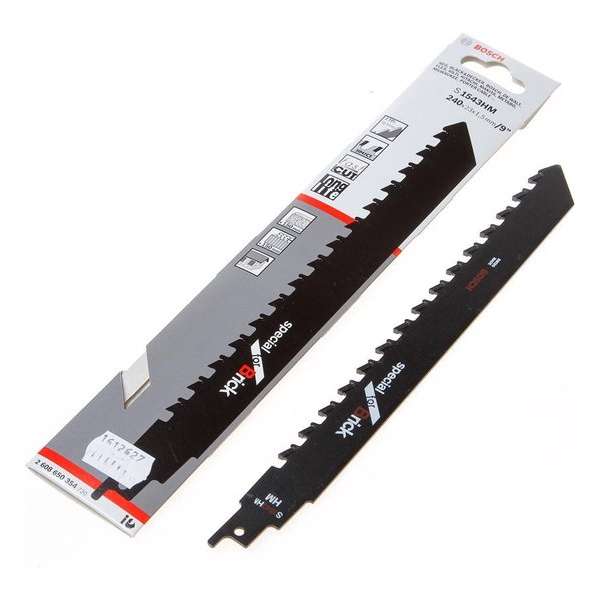 Bosch 2608900414 EXPERT Reciprozaagblad S1543HM Hollow Brick Bosch 2608900414 EXPERT Reciprozaagblad S1543HM Hollow Brick