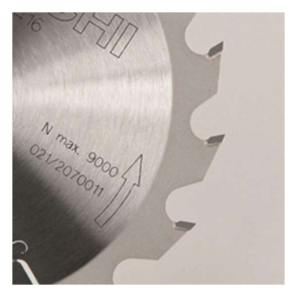Hitachi Cirkelzaagmachine voor aluminium 216x30mm 60t 752449 Hitachi Cirkelzaagmachine voor aluminium 216x30mm 60t 752449
