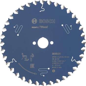 Cirkelzaagblad expert for Wood 160x20x2.2/1.6x36 T