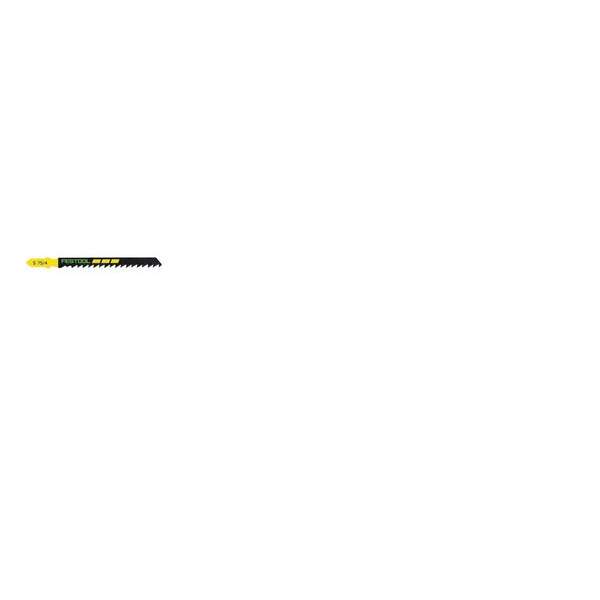 Festool 486546 S 75/4/5 Decoupeerzaagblad - 75 mm - Hout (5st) Festool 486546 S 75/4/5 Decoupeerzaagblad - 75 mm - Hout (5st)