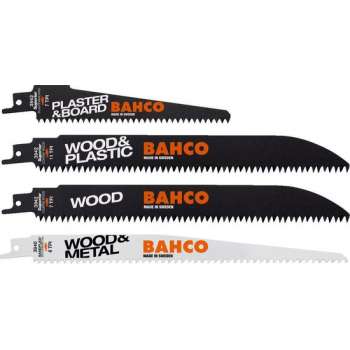 Bahco 3942-WOOD-SET-5P Zaagblad-set hout 5 stuk(s)