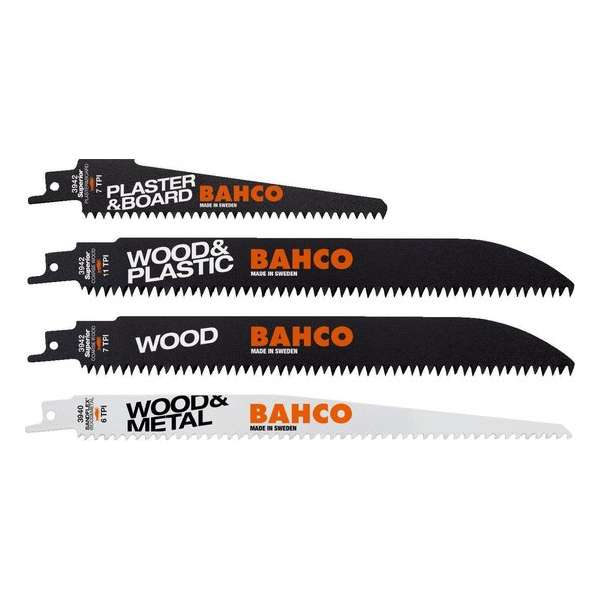 Bahco 3942-WOOD-SET-5P Zaagblad-set hout 5 stuk(s)