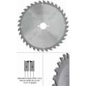 250mm hout TCT zaagblad 36 tands - asgat 30mm