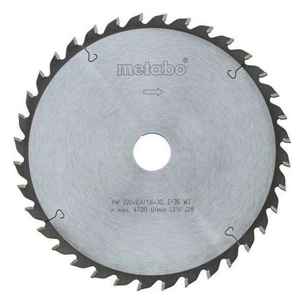 Metabo - Pílový kotúč HW/CT 210x30, 24 WZ 5° Metabo - Pílový kotúč HW/CT 210x30, 24 WZ 5°