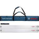 Bosch FSN Kit (2x geleiderails & 1x koppelstuk) in foudraal
