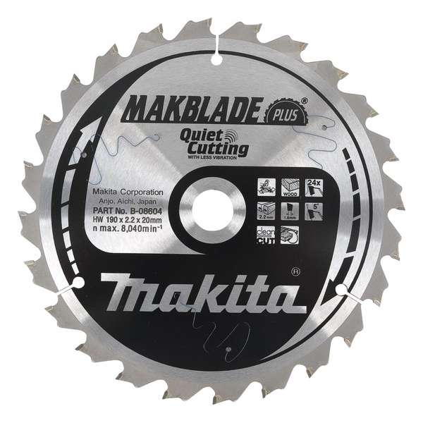 Makita B-56502 Zaagb Q+C 165x20x1,9 64T 10g Makita B-56502 Zaagb Q+C 165x20x1,9 64T 10g