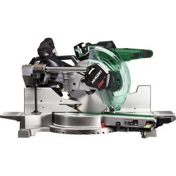 HiKOKI C3610DRAWAZ 36V Multivolt Li-Ion accu Afkortzaag set (2x 4,0Ah) - 255mm - koolborstelloos