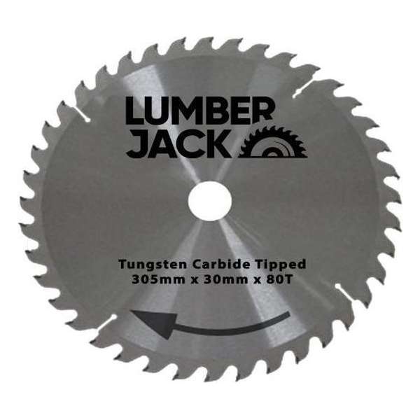 Lumberjack Zaagblad 305mm 80T - CSB30580 Lumberjack Zaagblad 305mm 80T - CSB30580