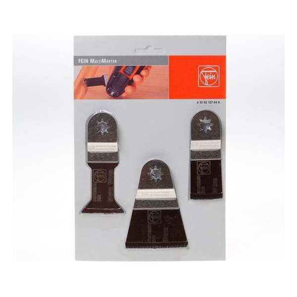 Fein 35222952030 3-delige E-Cut Combo Zaagbladenset voor universeel gebruik Fein 35222952030 3-delige E-Cut Combo Zaagbladenset voor universeel gebruik