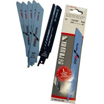Bosch 2608653460 6-delige Reciprozaagbladenset