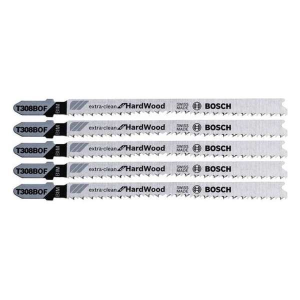 Bosch - Decoupeerzaagblad T 308 BOF Extraclean for Hard Wood Bosch - Decoupeerzaagblad T 308 BOF Extraclean for Hard Wood