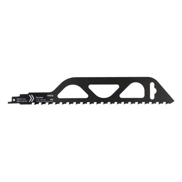 Reca Reciprozaagblad Poroton 305 mm HM speciaal voor gasbeton en ytong Reca Reciprozaagblad Poroton 305 mm HM speciaal voor gasbeton en ytong