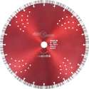 vidaXL Diamantzaagblad met turbo en gaten 350 mm staal  VDXL_143236
