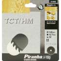 Piranha Cirkelzaagblad TCT/HM, 140x12,7mm 32 tanden X13005