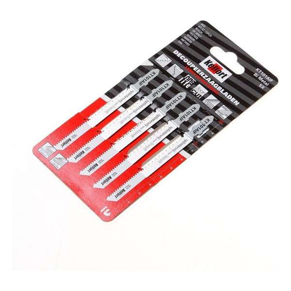 Kelfort Decoupeerzaagblad hardhout KT101AIF 5 stuks (Prijs per blister) Kelfort Decoupeerzaagblad hardhout KT101AIF 5 stuks (Prijs per blister)