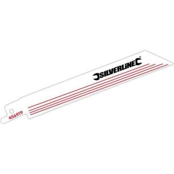 Silverline Reciprozaagblad, 18 tpi, 5 pk. 150 mm