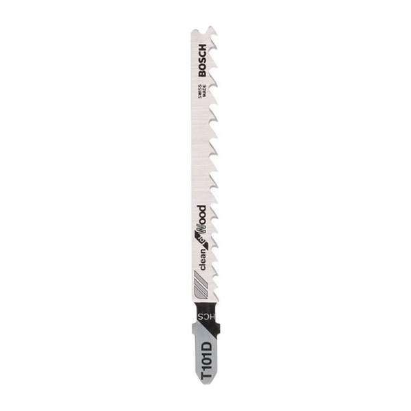 Bosch - Decoupeerzaagblad T 101 D Clean for Wood - 25 stuks Bosch - Decoupeerzaagblad T 101 D Clean for Wood - 25 stuks