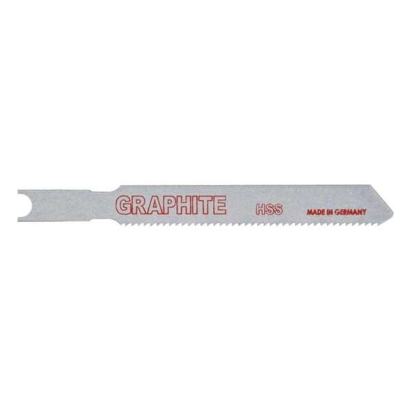 Graphite decupeerzaagbladU aansluiting75mm21TPIMetaal Inox5 stuksHSS Bi Meta Graphite decupeerzaagbladU aansluiting75mm21TPIMetaal Inox5 stuksHSS Bi Meta