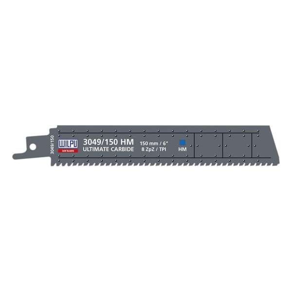 Wilpu HM Ultimate Carbide reciprozaagblad, 150 mm, 1 stuk Wilpu HM Ultimate Carbide reciprozaagblad, 150 mm, 1 stuk