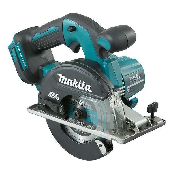 Makita DCS551Z 18V Li-Ion Accu metaalcirkelzaag body - 150mm - koolborstelloos Makita DCS551Z 18V Li-Ion Accu metaalcirkelzaag body - 150mm - koolborstelloos
