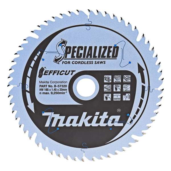 Makita B-09195 Zaagb hout 190x30x2,0 24T 20g Makita B-09195 Zaagb hout 190x30x2,0 24T 20g