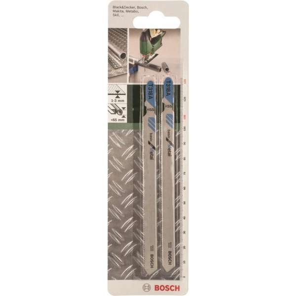 Bosch - Decoupeerzaagblad HSS, T 318 A Basic for Metal