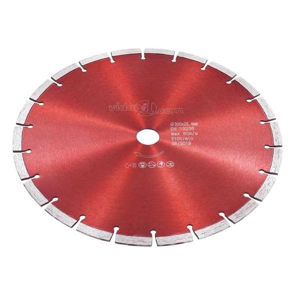 vidaXL Diamantzaagblad 300 mm staal VDXL_143241 vidaXL Diamantzaagblad 300 mm staal VDXL_143241
