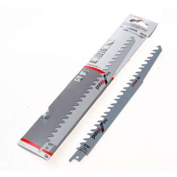 Bosch Reciprozaagblad hout lang S 1542 K240mm blister van 5 bladen