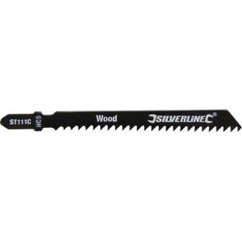 Silverline Figuurzaag bladen, 5 pk.