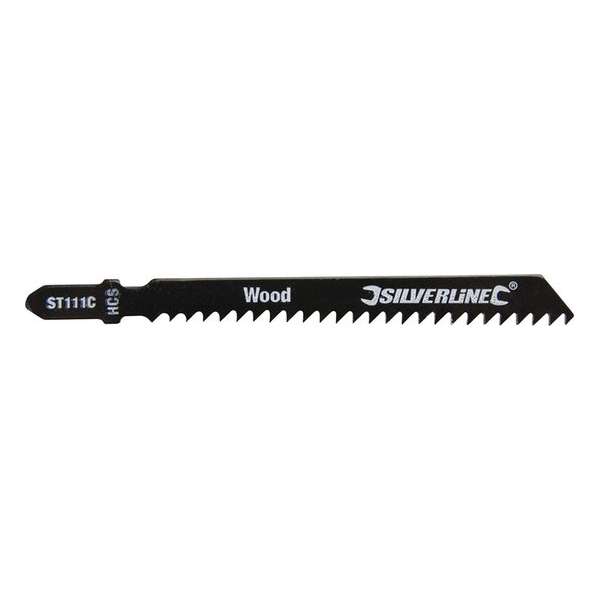 Silverline Figuurzaag bladen, 5 pk. Silverline Figuurzaag bladen, 5 pk.