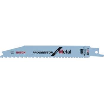 Bosch Reciprozaagblad progressor metaal S 123 XF 150mm blister van 5 zaagjes