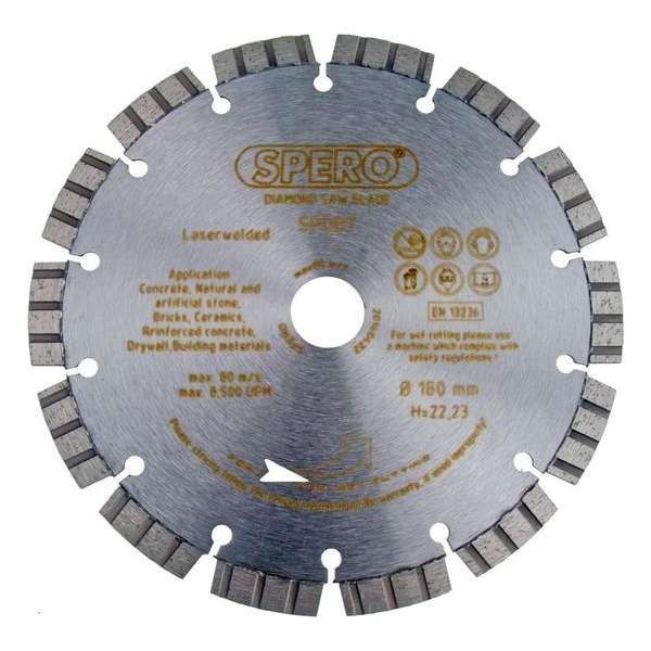 125mm - Asgat 22,23mm Betonzaagblad PRO Beton Diamantzaag 125mm - Asgat 22,23mm Betonzaagblad PRO Beton Diamantzaag