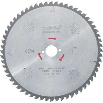 Metabo Cirkelzaagblad HW/CT 315x30mm 84 tands WZ