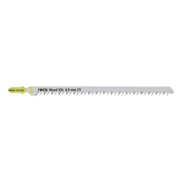 Reca Decoupeerzaagblad XXL CV - Hout - 4,0 mm zachthout en MDF 5-120 mm - 180/155 mm (10 stuks) Reca Decoupeerzaagblad XXL CV - Hout - 4,0 mm zachthout en MDF 5-120 mm - 180/155 mm (10 stuks)