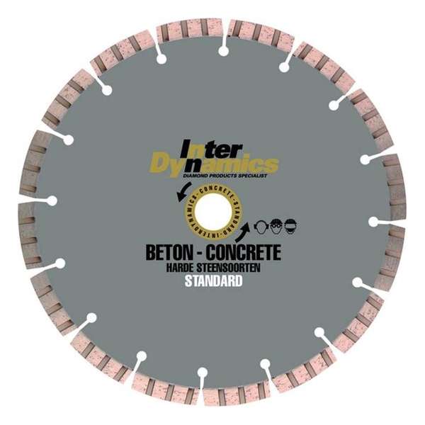 InterDynamics diamantzaagblad standard beton InterDynamics diamantzaagblad standard beton