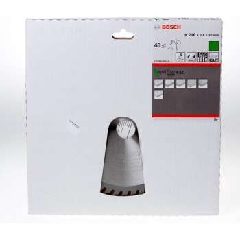 Bosch Cirkelzaagblad Optiline Wood 216 x 30 x 2,8 mm - 48 tanden