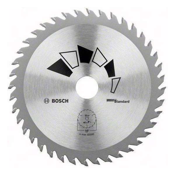 Bosch - Cirkelzaagblad STANDARD 184 x 16 x 2,2 mm, 24 Bosch - Cirkelzaagblad STANDARD 184 x 16 x 2,2 mm, 24