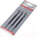 Bosch Decoupeerzaagblad hardhout T 344 D blister van 3 bladen