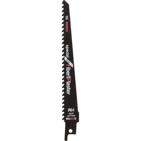 Bosch - Reciprozaagblad S 641 HM Special for Fiber and Plaster - 2 stuks Bosch - Reciprozaagblad S 641 HM Special for Fiber and Plaster - 2 stuks