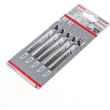 Bosch Decoupeerzaagblad hardhout T 301 CDF blister van 5 bladen